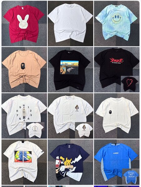 Brand new & thrift shirts available