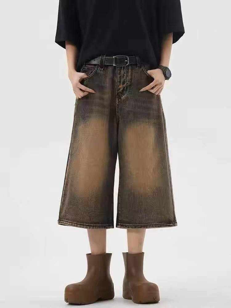 Bermudas en jean unisex tendance