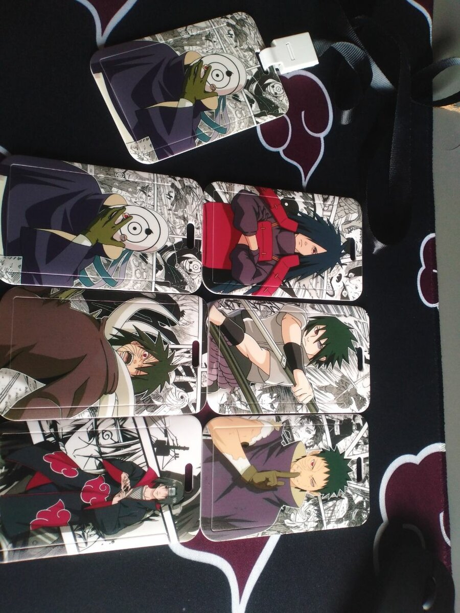 Naruto ID card holders