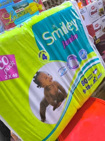 Couches Smiley Jumbo Taille 4