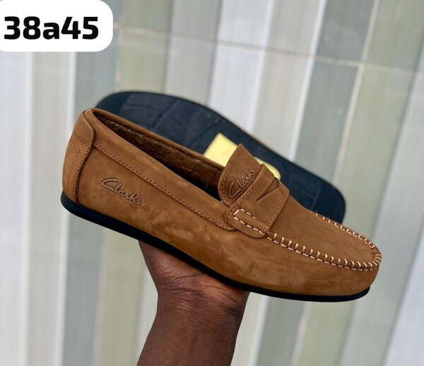 Mocassins en cuir homme