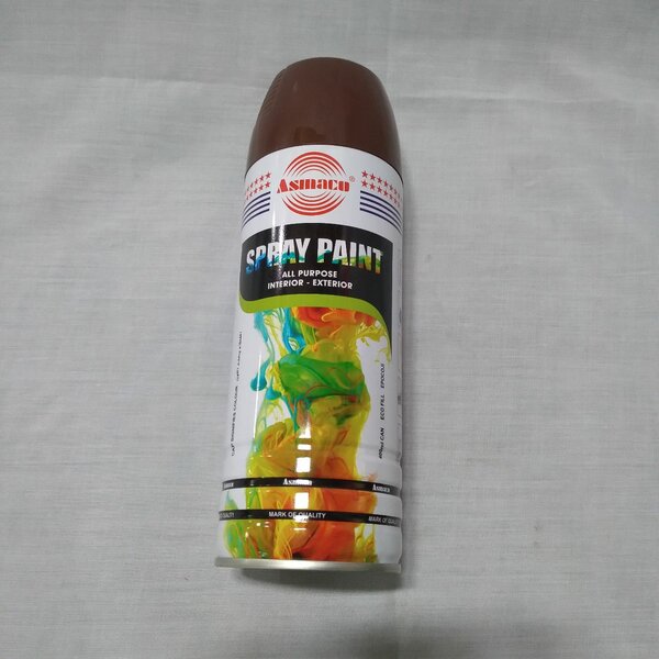 Peinture en spray marron