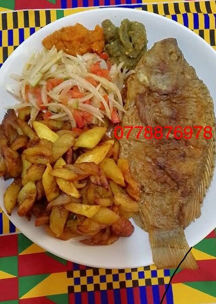 Plat de poisson frit ALLOCO