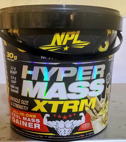Hyper Mass Xtrm 4kg bucket  ( Mass Gainer)