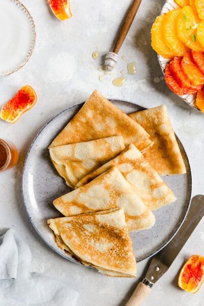 Crêpes légères maison