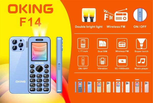 Téléphone OKING F14 Dual SIM