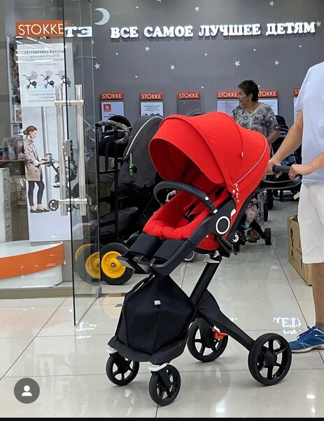 Коляска Stokke (Люлька и прогулочная коляска)