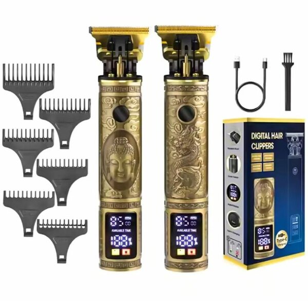 Tondeuse cheveux pro avec écran LED