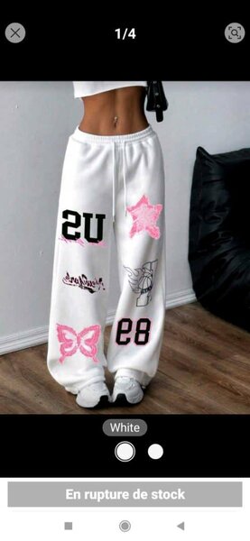 Pantalon Jogging Imprimé Femme