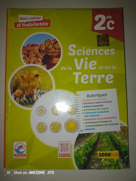 Cahier d'Habiletés SVT 2e C