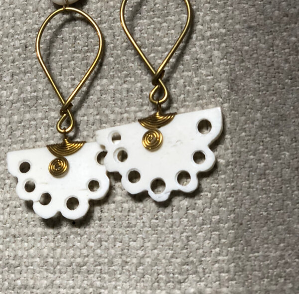 Boucles d'oreilles artisanales bohème