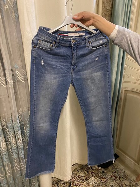 Джинсы клёщ