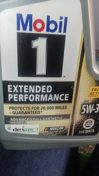 Mobil 1 Original oil from USA