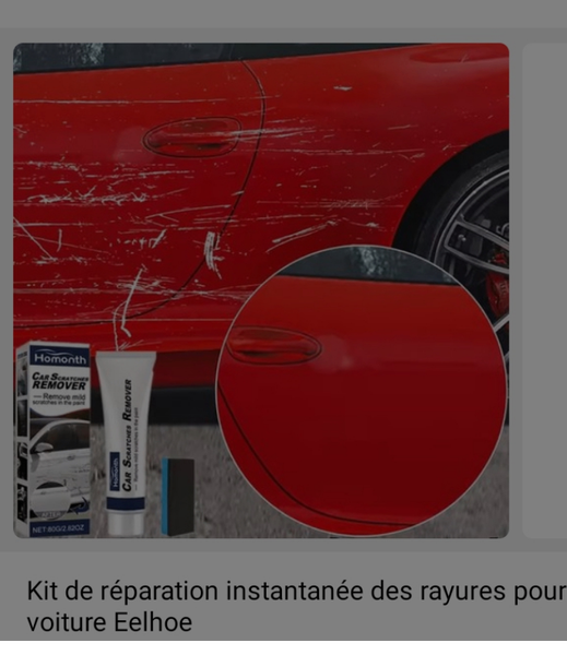 Kit Réparateur Rayures Voiture