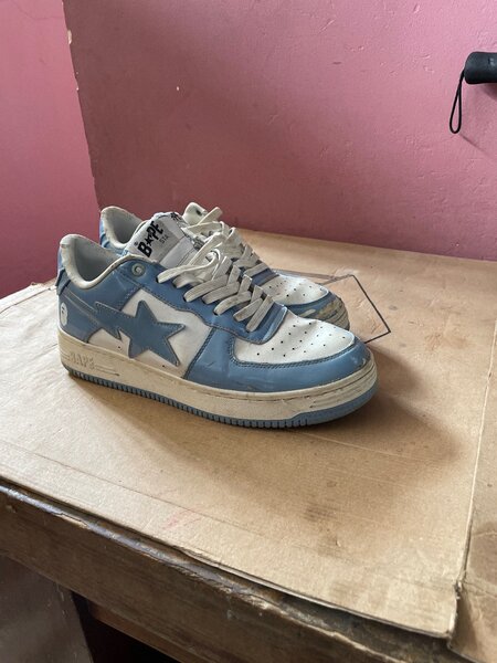 Baskets Bape Sta Bleu
