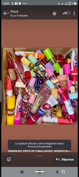 baumes à lèvres colorés