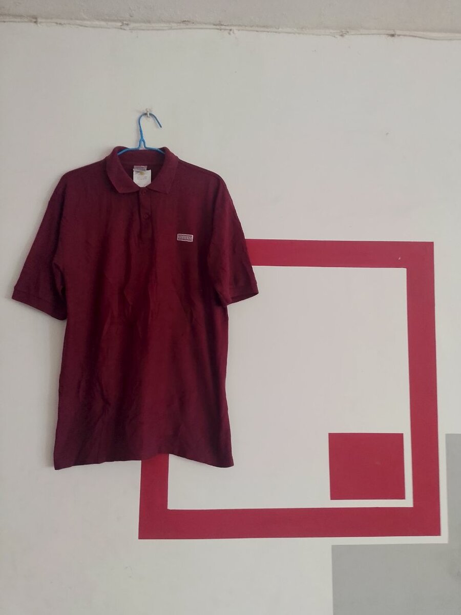 Polo rouge classique homme