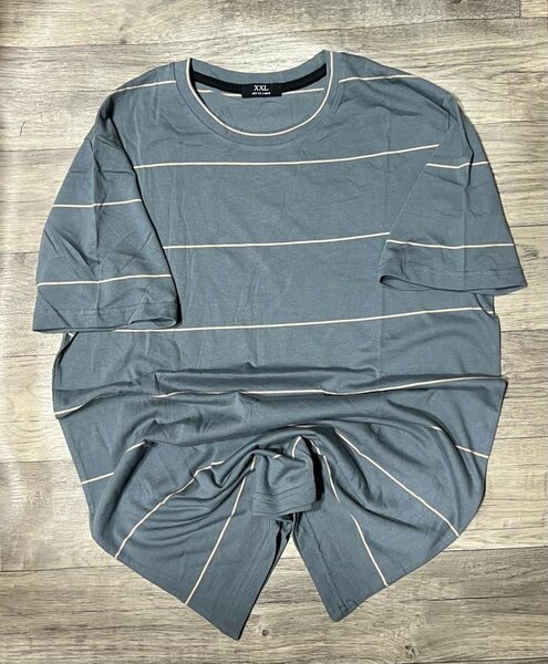 T-shirt rayé ample homme