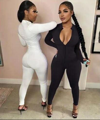 Combinaison moulante élégante