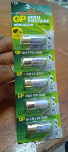 Piles GP Haute Tension 23A 12V