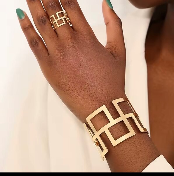 Ensemble bracelet/bague