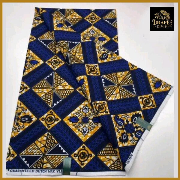 Pagne wax Hollandais 14/