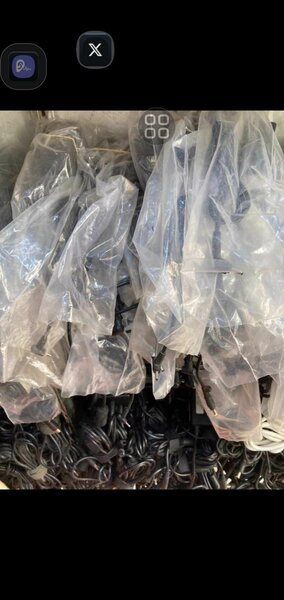 All types of laptop chargers