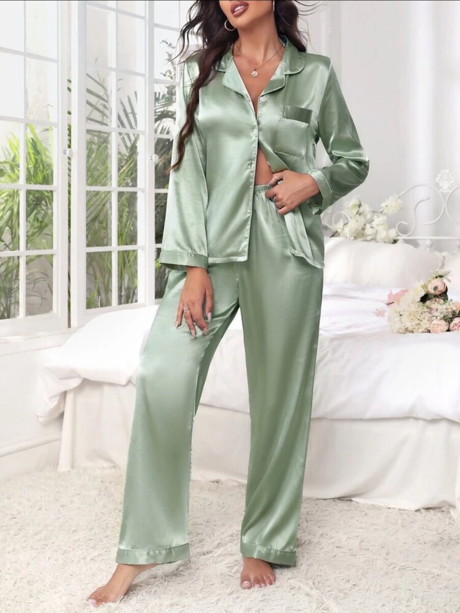 Pajamas satin material