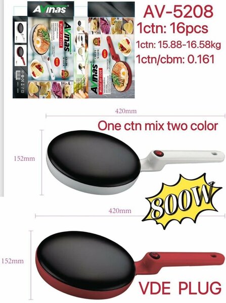 Avinas crepe maker Electric