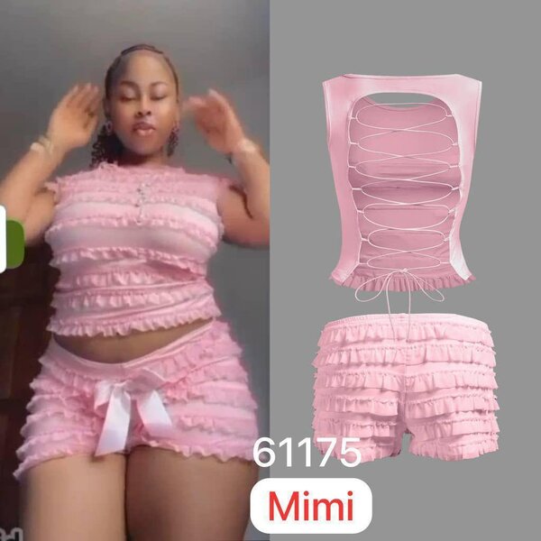 Ensemble court tendance femme