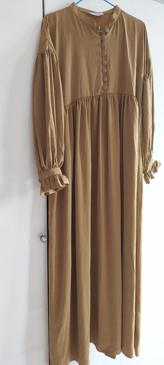 Elegant Long Sleeve Maxi Dress