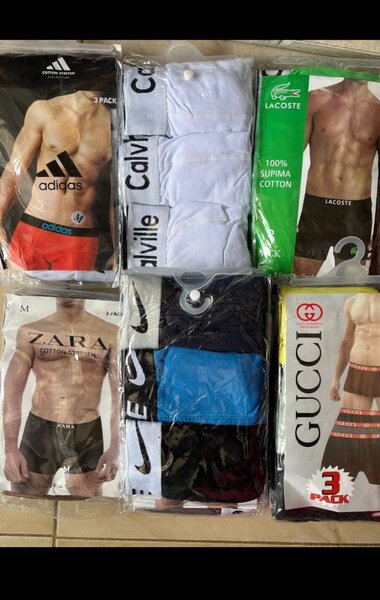 Boxers en sachet