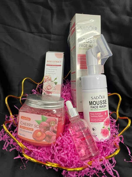 Coffret Soin Visage Rose