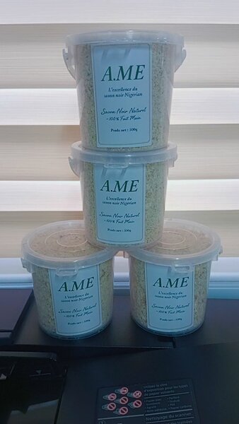 Savon noir brut du Nigéria A.M