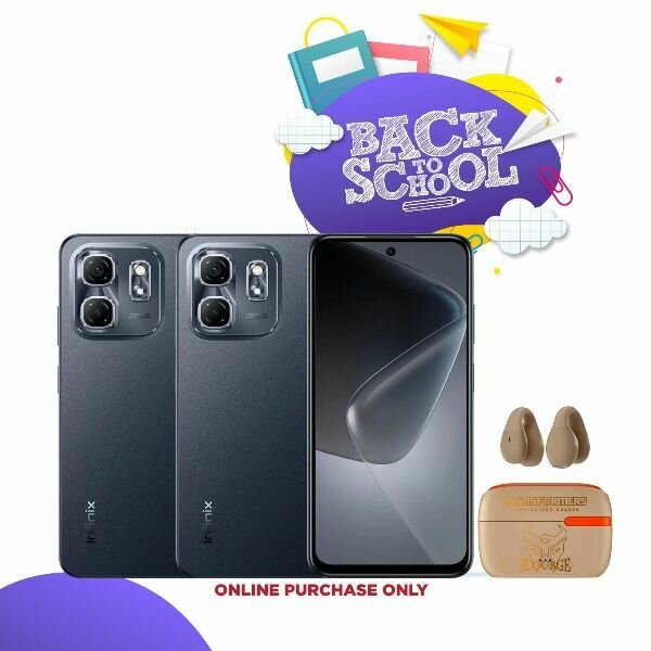 Infinix Hot 50i 128+4gb +Transformer Earbuds (Tf-T05)