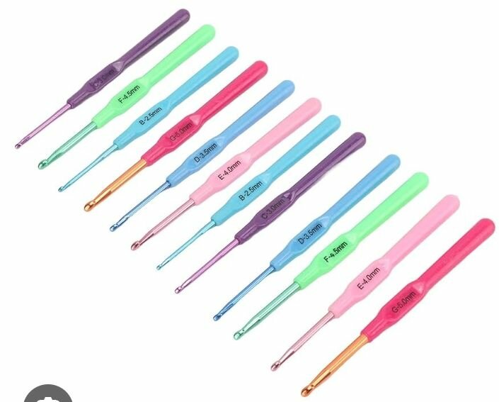 Crochets ergonomiques Lot de 4