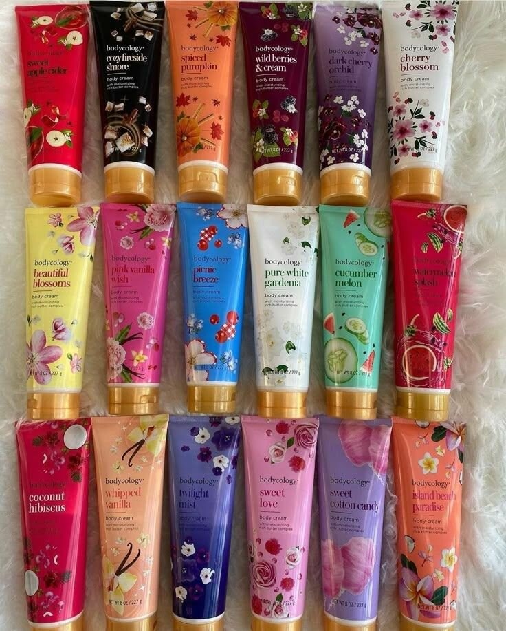 Crèmes pour les mains parfumées