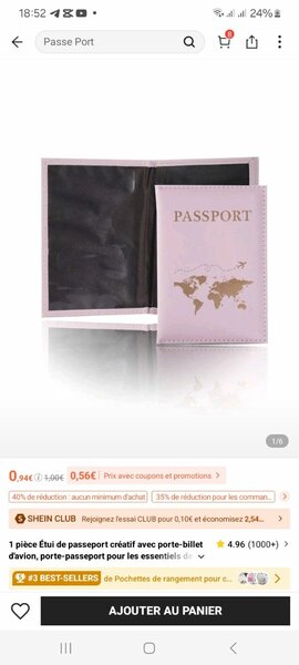 Pochette Passeport Élégante