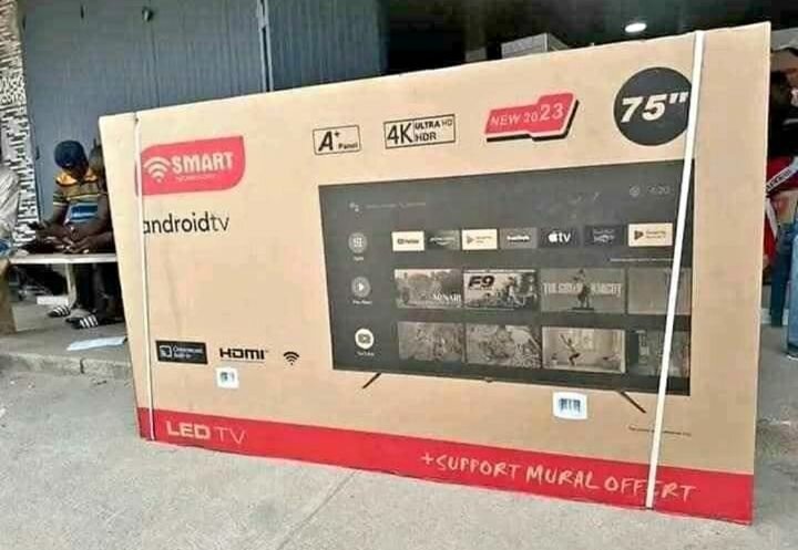 TV LED 75" 4K HDR Smart