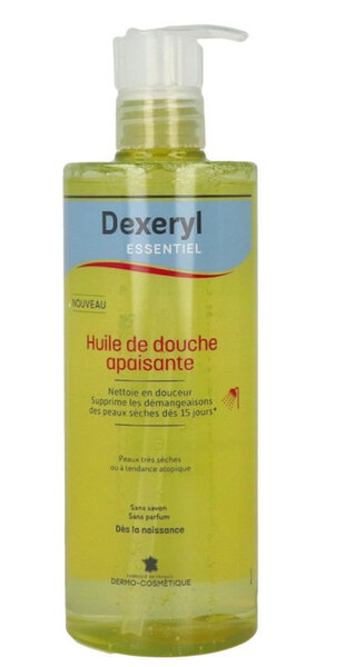 Huile de douche apaisante