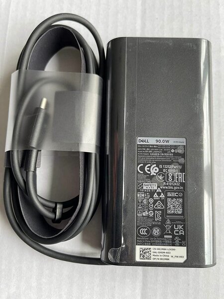 CHARGEUR DELL 90W TYPE-C OVAL 5V/9V 3A /15V 3A /20V 4.5A