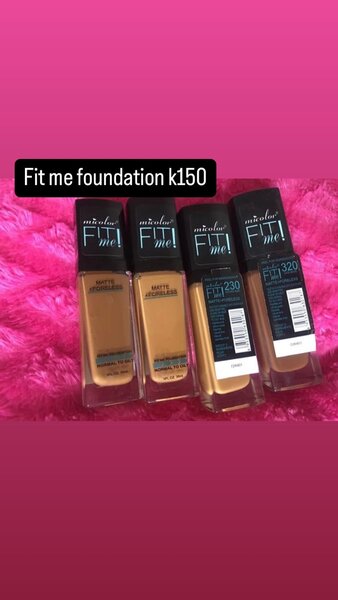 Boob tapes,fit me foundation and tripod phone stands