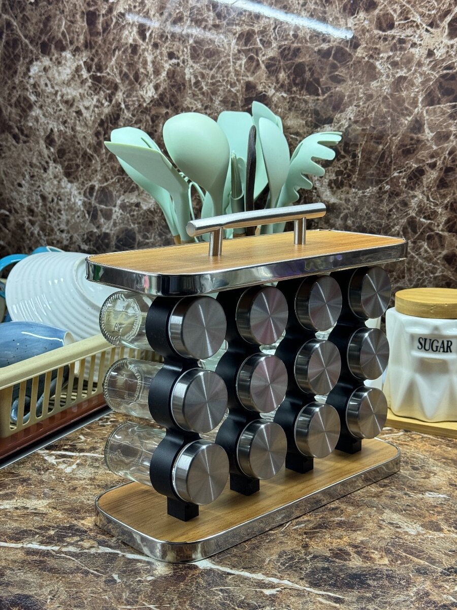 хранение для специй - 12 банок