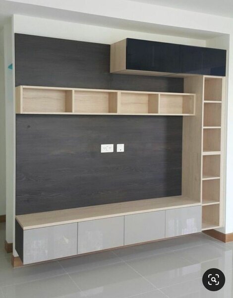 Meuble TV en mélamine PVC