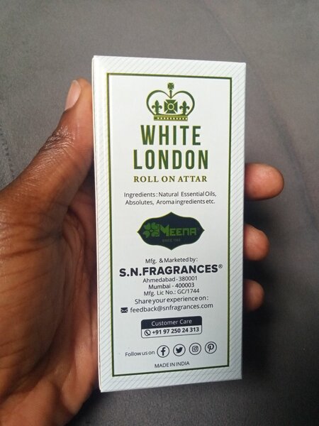 White London Roll On Attar