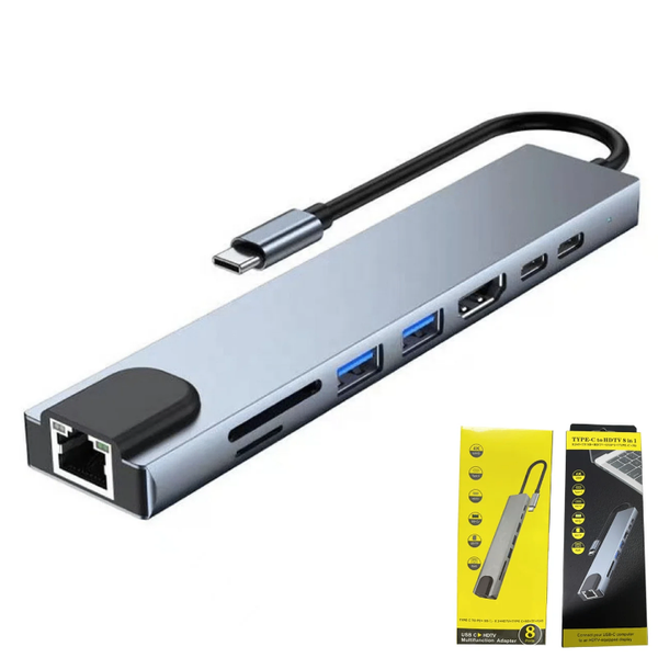 Adaptateur multi-port 8 en 1