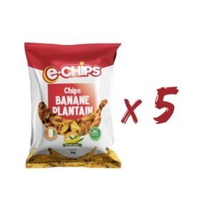 Lot x5 Chips de banane