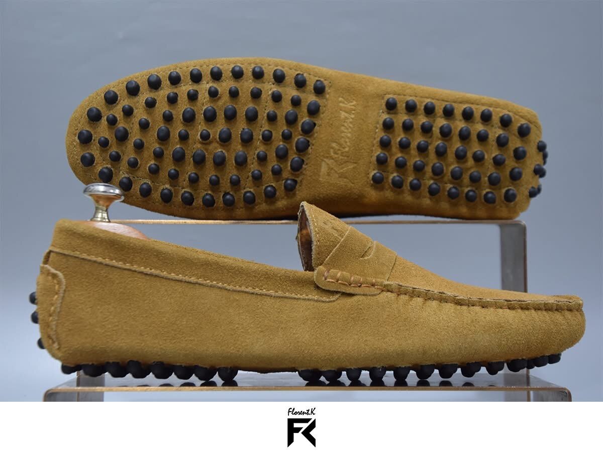 Mocassins en daim pour hommes