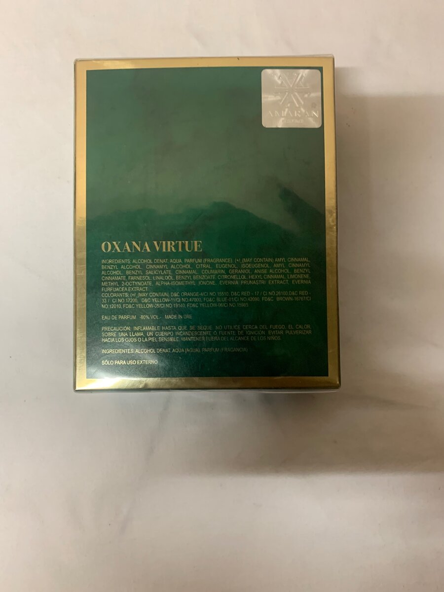 Oxana Virtue Perfume