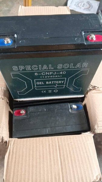 Special solar battery 12v 40Ah